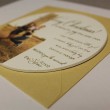 custom letterpress christmas card on thick card stock